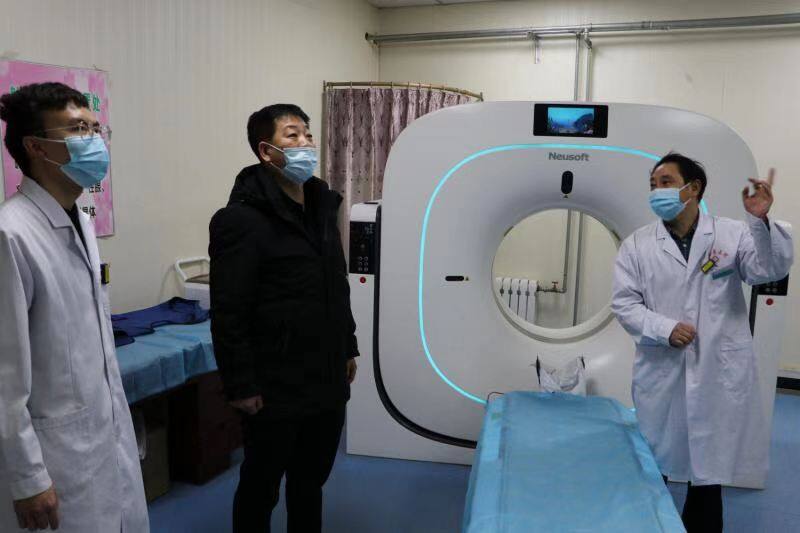 省市放射诊疗质控中心专家组来柞督导培训忙练兵